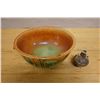 Image 2 : Japanese Art Pottery Bowl & Small Vase, Misc Sizes