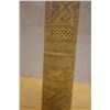 Image 4 : Antique Carved Bamboo Lime Container w/ Lid 1.75" Dia, 11"L