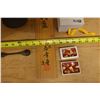 Image 12 : Set Japan Tea Ceremony Utensils: Tiered Lacquer Box, Wooden Stand, Plaque, Spoon, etc Misc Sizes