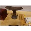 Image 8 : Set Japan Tea Ceremony Utensils: Tiered Lacquer Box, Wooden Stand, Plaque, Spoon, etc Misc Sizes