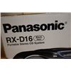 Image 9 : Panasonic RX-D16 Portable Stereo CD System w/ Remote in Box