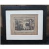 Image 1 : Chinese Photo 4 Men in Robes, 13" x 11", Framed