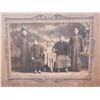 Image 2 : Chinese Photo 4 Men in Robes, 13" x 11", Framed