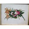 Image 2 : Chinese Floral Pith Painting 13" x 11", Framed