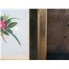 Image 4 : Chinese Floral Pith Painting 13" x 11", Framed