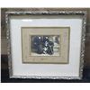 Image 1 : Chinese Photo 3 Young Men Qing Dynasty Circa 1900 Daytong/Shanx 14" x 12", Framed