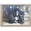 Image 3 : Chinese Photo 3 Young Men Qing Dynasty Circa 1900 Daytong/Shanx 14" x 12", Framed