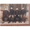 Image 3 : Chinese Photo 4 Future Scholars Qing Dynasty Circa 1900, 14" x 12", Framed