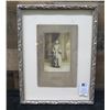 Image 1 : Chinese Photo Lady in Winter Qing Dynasty Circa 1900 by Yun Chun Photo Studio, 11.5" x 13.5", Framed