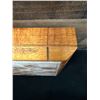 Image 3 : Marble Chess Board w/ Drawer in Koa Frame 14" x 14"