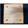 Image 8 : Marble Chess Board w/ Drawer in Koa Frame 14" x 14"