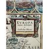 Image 2 : Map of Evropa a Guilielmo Blaeuw Print 20.5" x 24", Framed & Matted