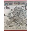 Image 4 : Map of Evropa a Guilielmo Blaeuw Print 20.5" x 24", Framed & Matted