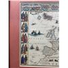 Image 5 : Map of Evropa a Guilielmo Blaeuw Print 20.5" x 24", Framed & Matted