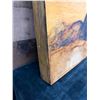 Image 8 : Reclining Nude Woman Oil Painting Circa 1970's by Kikjyama 24" x 16.5", Unframed on Wood