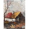 Image 3 : European Landscape Scene Artwork 24" x 20", Unframed