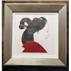 Image 1 : Hawaii Japanese Print by Sean Kimizuka 13" x 13", Framed