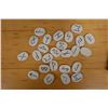 Image 2 : Set of 25 Runes Stones in Pouch