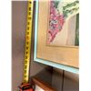 Image 3 : Hawaiian Woman Artwork by Diana Hansen Young, 21" x 17", Framed & Matted
