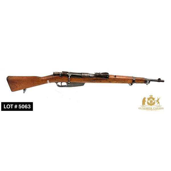 CARCANO-MANNLICHER, TERNI DI FANTASIA 1918 SPORTER, CAL. 6.5 X 52, 18.5" BARREL