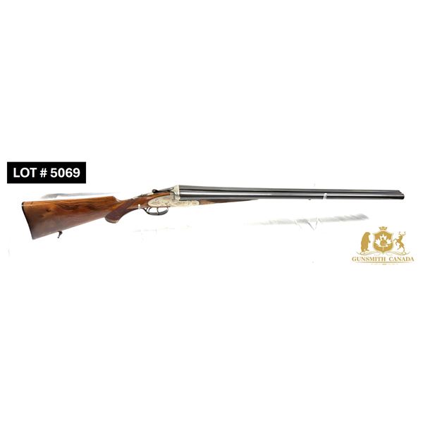 EIBAR, LAURONA SIDE BY SIDE SHOTGUN, 12GA X 2 ¾”, 28" BARREL, IM/M