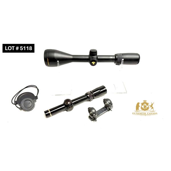 2X SCOPE (NIKON & LEOPOLD) AND LEOPOLD BASE