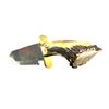 Image 4 : CUSTOM BOWIE KNIFE MADE OF DAMASCUS STEEL AND STAGHORN HANDLE