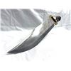 Image 6 : CUSTOM BOWIE KNIFE MADE OF DAMASCUS STEEL AND STAGHORN HANDLE