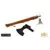 Image 1 : AXE – MADE OF ETCHED CARBON STEEL WITH LEATHER SHEATH