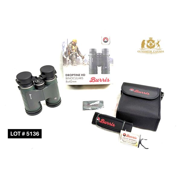 BURRIS BINOCULARS - DROPTINE HD 8X42 - NEW IN BOX