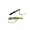 Image 2 : SNAKE EYE TACTICAL GREEN KNIFE WITH SHEATH