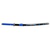 Image 3 : SNAKE EYE SWORD, BLUE CORD WRAPPED HANDLE, CARBON STEEL THICK BLADE