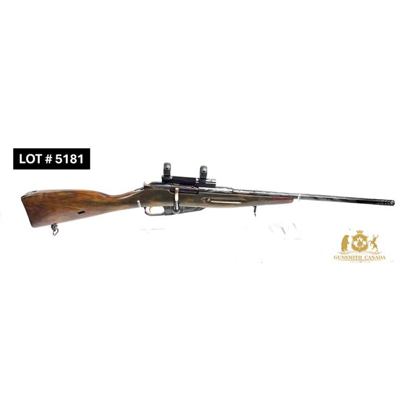 CUSTOM, MOSIN NAGANT 1891/30, CAL 762 X54R, BOLT ACTION RIFLE, CERAKOTE DARK CAMO