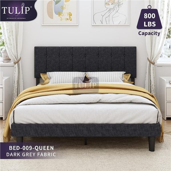 Tulip Bed frames- New in Box (Dark Grey)