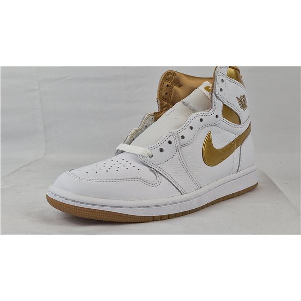 Nike Air Jordon 1 Retro Hi OG (White/Metallic Gold)