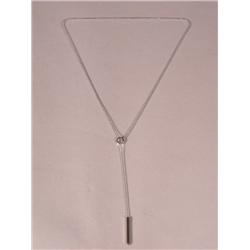 A 14 kt White Gold Necklace,