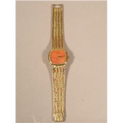 A Piaget, Van Cleef, and Arpels Ladies 18 kt Yellow Gold Wristwatch.