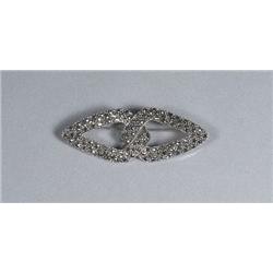 A Sterling Silver and Marcasite Pendant,