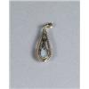 Image 2 : A 14 kt Yellow Gold and Opal Pendant.