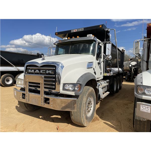 2018 MACK GU713 Dump Truck