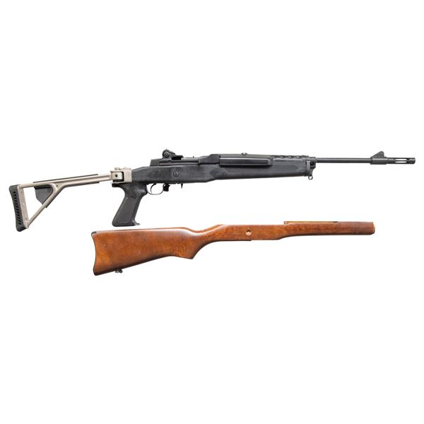RUGER MINI 14 SEMI AUTO RIFLE.