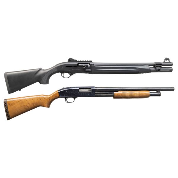 BERETTA 1301 TACTICAL & MOSSBERG 600AT SHOTGUNS.