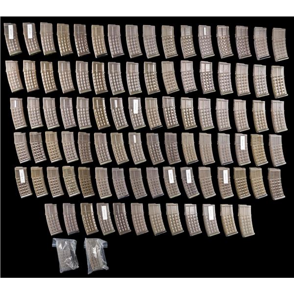 LOT OF APPROX. 94 STEYR AUG 30-ROUND MAGAZINES.