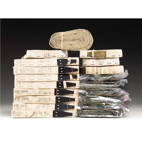 LOT OF 20 BROWNING 1917/1919 CLOTH MACHINE GUN