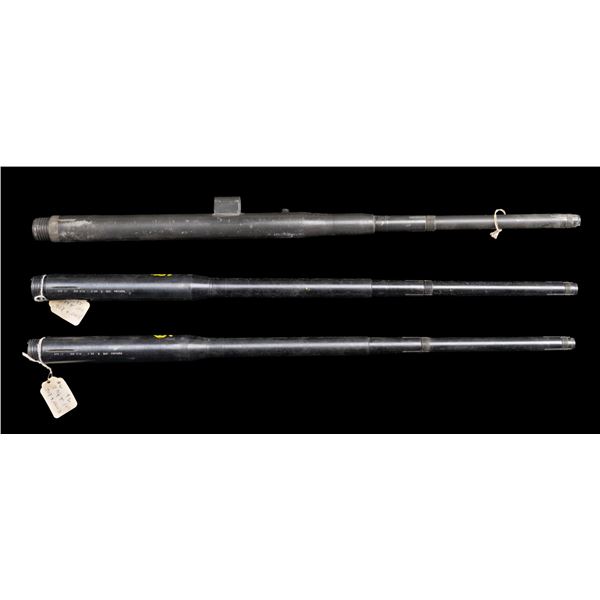 LOT OF THREE STRIPPED AFTERMARKET M14/M1A BARRELS.