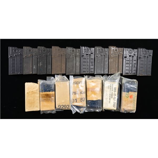 LOT OF 17 ASSORTED G3/HK91 MAGAZINES.