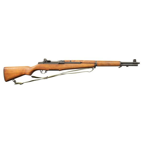 US SPRINGFIELD M1 GARAND SEMI-AUTO MILITARY RIFLE.