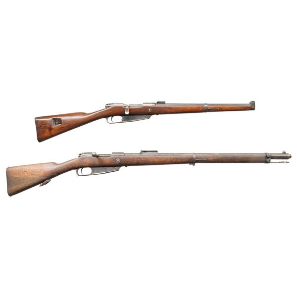 LOT OF TWO GERMAN 88 BOLT ACTION RIFLES.