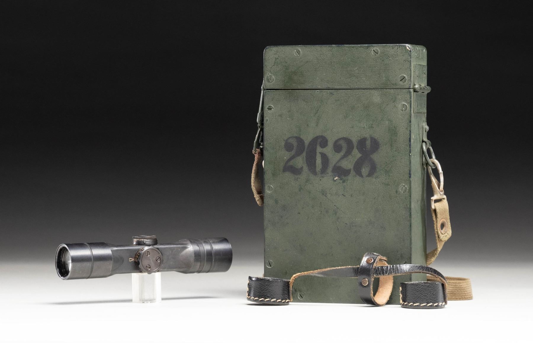 Zf4 WW2 GERMAN ZF4 SCOPE WITH CASE. - Poulin Auctions