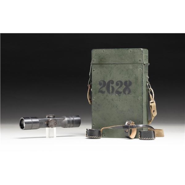WW2 GERMAN ZF4 SCOPE WITH CASE.